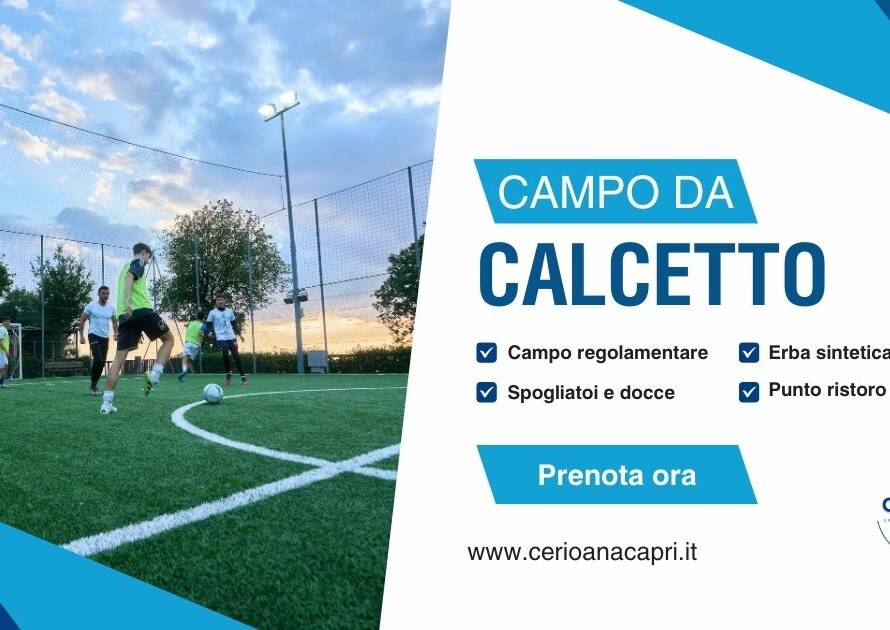 Banner Campo da Calcetto - Cerio Anacapri